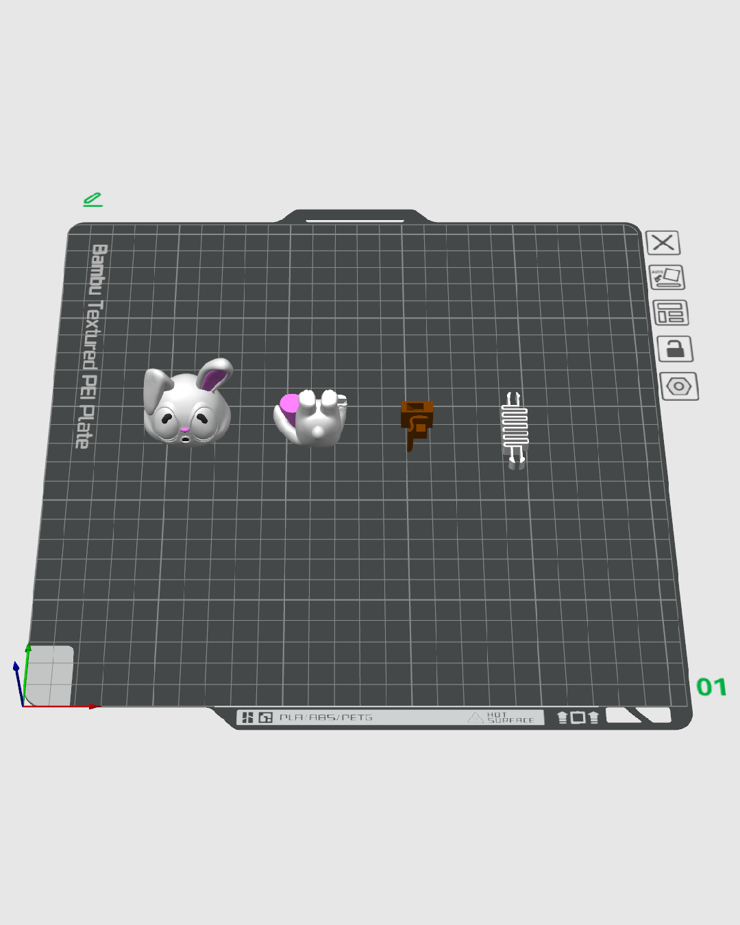 Office Bunny Note Holder